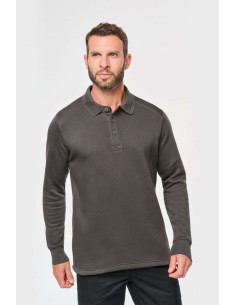 D-WK4000-POLO NECK SWEATSHIRT 2